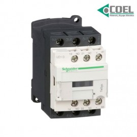 CONTACTOR MAGNÉTICO - 3POLOS - 18AMPERES - 24V - CORRIENTE DIRECTA - 1NA/1NC - TESYS - LC1D18BD - SCHNEIDER ELECTRIC