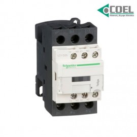 CONTACTOR MAGNÉTICO - 3POLOS - 25AMPERES - 24V - CORRIENTE ALTERNA - 1NA/1NC - TESYS - LC1D25B7 - SCHNEIDER ELECTRIC