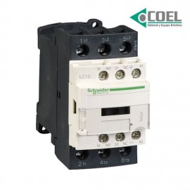 CONTACTOR MAGNÉTICO - 3POLOS - 25AMPERES - 24V - CORRIENTE DIRECTA - 1NA/1NC -TESYS - LC1D25BD - SCHNEIDER ELECTRIC