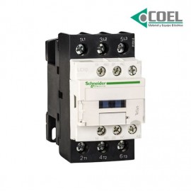 CONTACTOR MAGNÉTICO - 3POLOS - 32AMPERES - 24V - CORRIENTE ALTERNA - 1NA/1NC - TESYS - LC1D32B7 - SCHNEIDER ELECTRIC