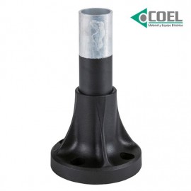 TUBO DE 100MM DE LARGO PARA COLUMNA LUMINOSA COLOR NEGRO HARMONY XVBZ02