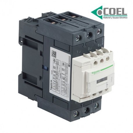 CONTACTOR TESYS TELEMECANIQUE 3P 50 A Ac-3 440 vca LC1D50AF7