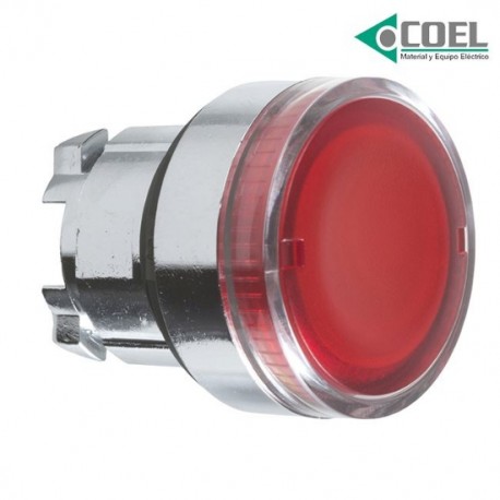 CABEZA P/SELECTOR ILUMINADO ROJO HARMONY TELEMECANIQUE ZB4BW34