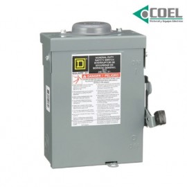 INTERRUPTOR DE SEGURIDAD 3P 30A NEMA 3R DU321RB