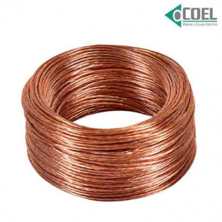 CABLE DE COBRE DESNUDO CALIBRE 1/0 SUAVE  KOBREX CID1/0